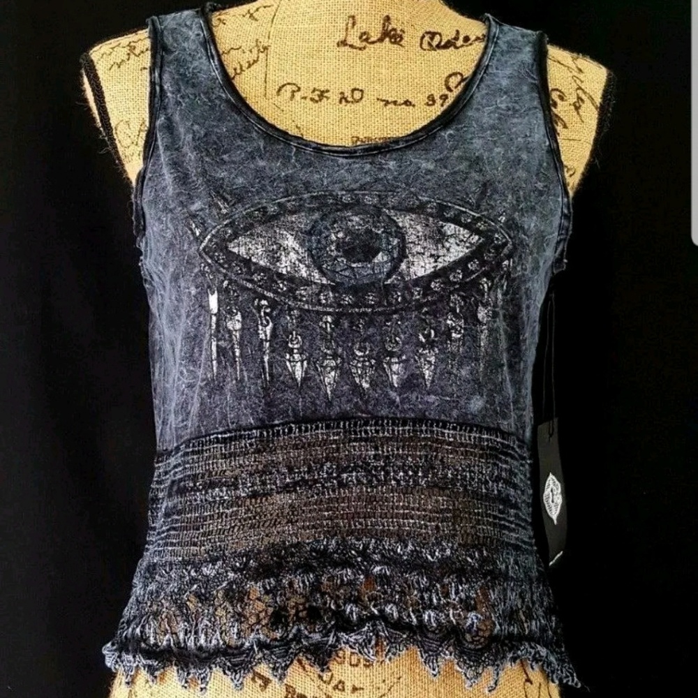 Tank Top Cami Eye Graphic. BB2